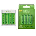 Chargeur & 8 piles R6 rechargeables
