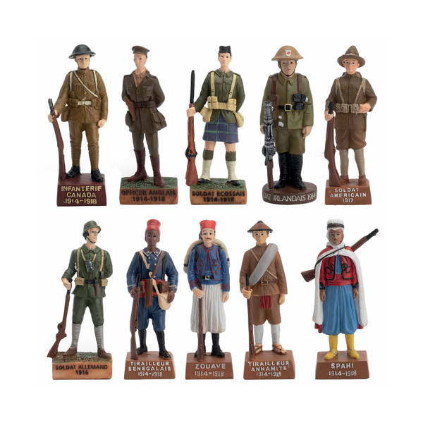 Les 10 soldats du monde 1914-1918