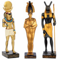 Les trois divinités égyptiennes