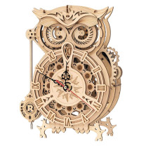 Maquette horloge hibou