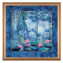 Le tableau Nymphéas de Monet
