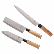 Coffret 3 couteaux japonais