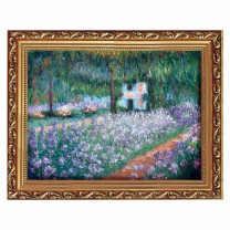Le tableau Jardin de l’artiste à Giverny de Monet