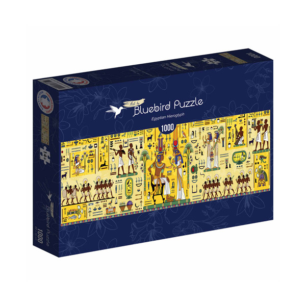 Le puzzle papyrus et hiéroglyphes