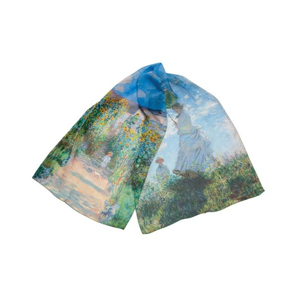 L’étole La Femme à l’ombrelle de Monet