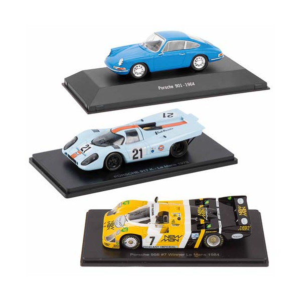 Les trois Porsche