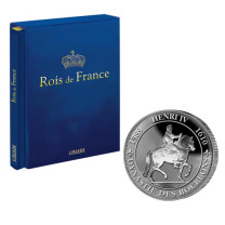 Le Coffret Rois de France + la Pièce de collection Henri IV