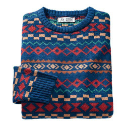 Pull jacquard farmer