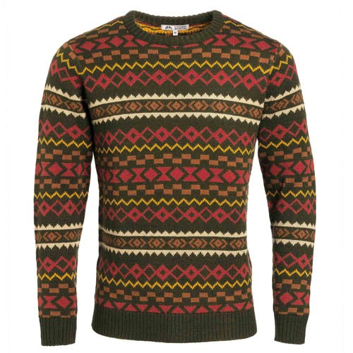 Pull jacquard farmer