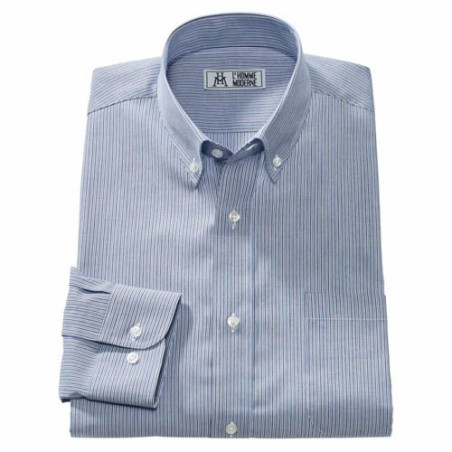Chemise rayée «coupe confort»