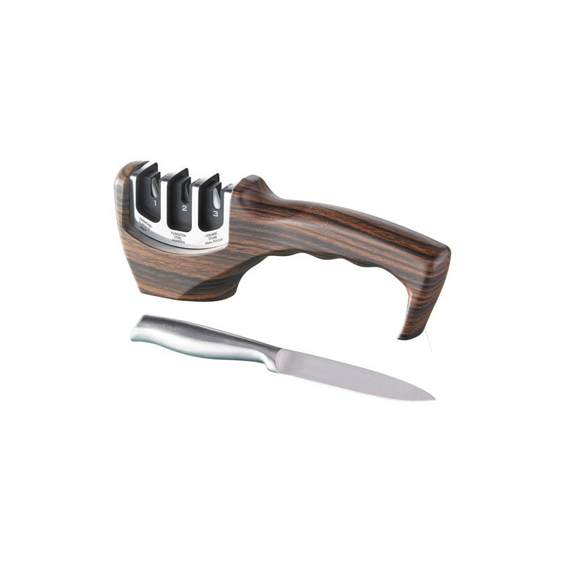 Aiguiseur triple action