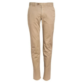 Pantalon Twill extensible, Taille : 42, Couleur : Beige, par l’Homme Moderne.