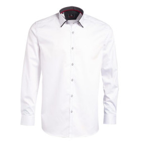 Chemise Fashion Class, Encolure : 45/46, Couleur : Blanc, par l’Homme Moderne.