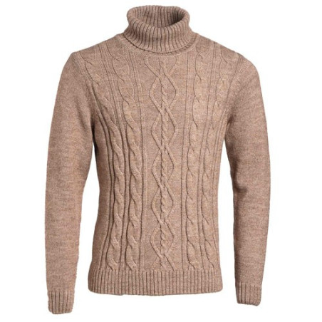 Pull torsades laine & alpaga