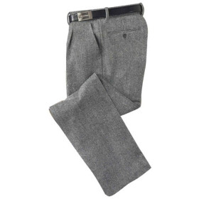 Pantalon Tweed Laine, Taille : 58, Couleur : Gris, par l’Homme Moderne.