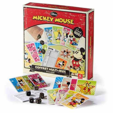 Coffret multi-jeux Mickey