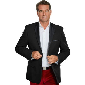 Veste Smoking de Soirée, Taille : 50, Couleur : Noir, par l’Homme Moderne.