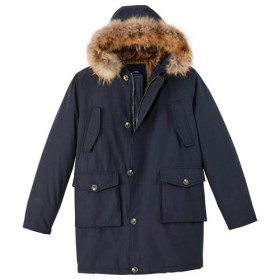 Parka Grand Nord, Tour de poitrine : L (104/108), Couleur : Marine, par l’Homme Moderne.