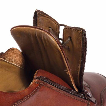 Chaussures double zip