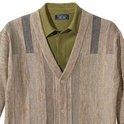 Gilet jacquard gentleman