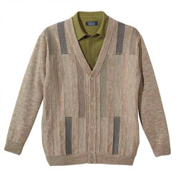 Gilet jacquard gentleman