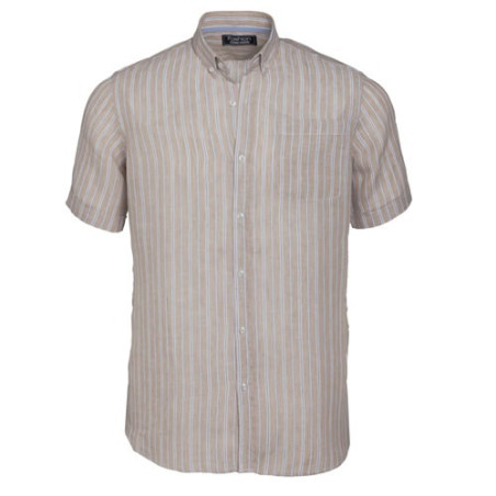 Chemisette Rayée Lin