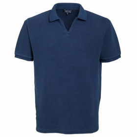 Polo Maille Estivale, Tour de poitrine : M (96/100), Couleur : Bleu, par l’Homme Moderne.