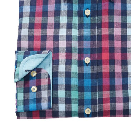 Chemise Carreaux Fraicheur