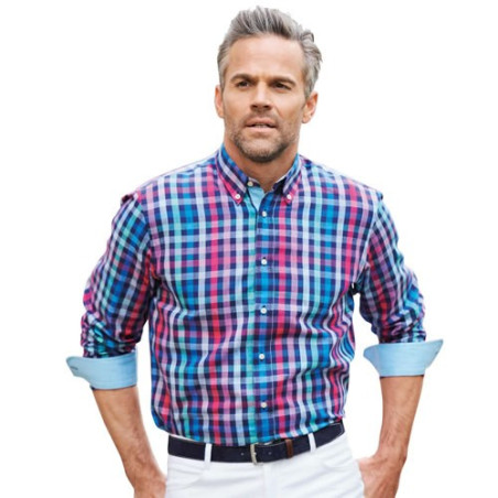 Chemise Carreaux Fraicheur