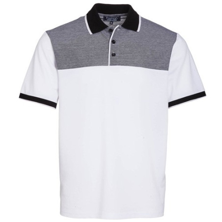 Polo Maille Piquée Bicolore