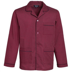 Pyjama Imprimé Bordeaux