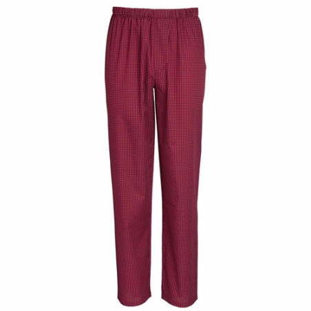 Pyjama Imprimé Bordeaux