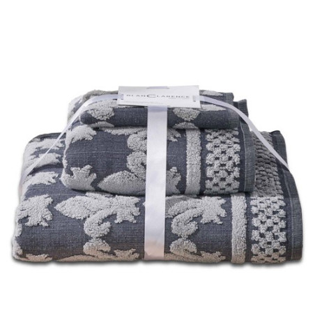 Parure éponge Fleur de lys - les 3 pièces