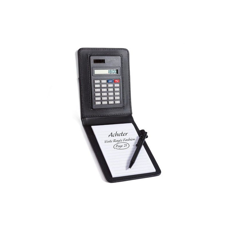 EN CADEAU : Le bloc -notes calculatrice