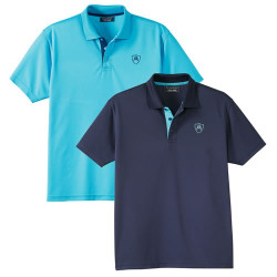 Polos maille climatisée - les 2