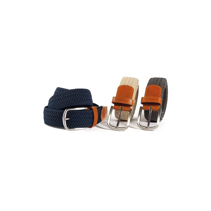Ceintures tréssées extensibles - les 3