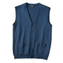 Gilet sans manches mérinos