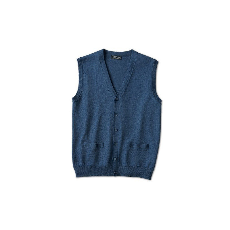 Gilet sans manches mérinos