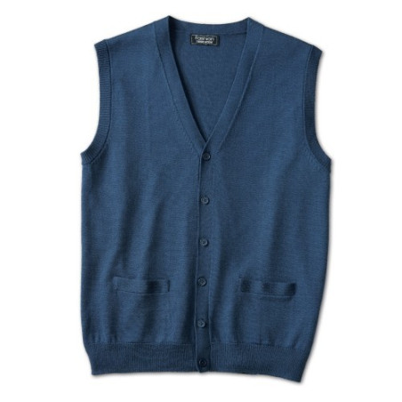 Gilet sans manches mérinos