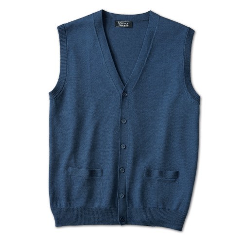 Gilet sans manches mérinos