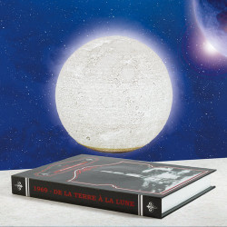 Lune en lévitation