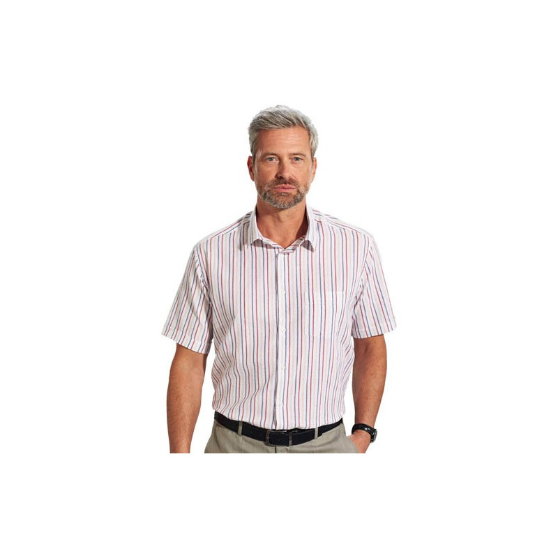 Chemisette seersucker confort