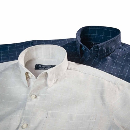 Chemisette effet lin