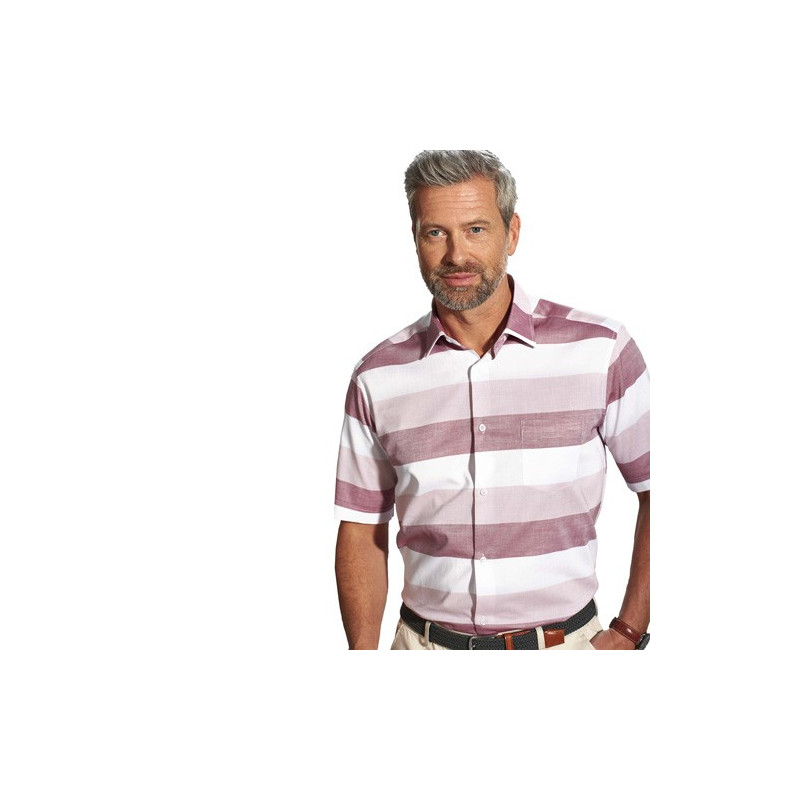 Chemisette à larges rayures