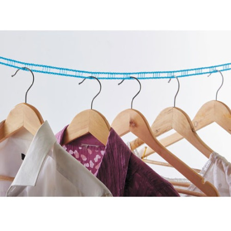 Corde à linge antiglisse