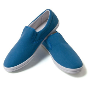 Mocassins toile - les 2 paires