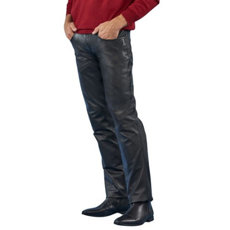 Pantalon en Cuir Prestige