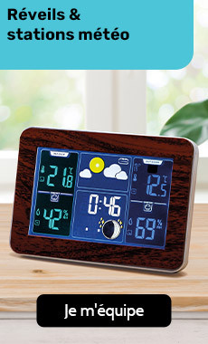 Réveils & stations météo