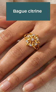 Bague citrine