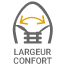 largeur confort|Largeur confort